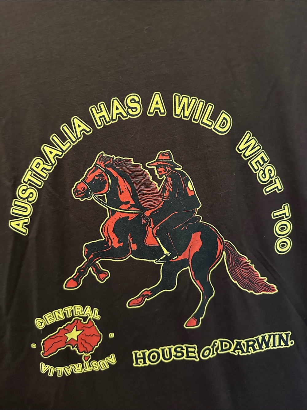 RARE Australia Has a Wild West Too Graphic Tee - House of Darwin